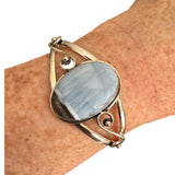 Owyhee Opal Solid 925 Sterling Silver Cuff Bracelet