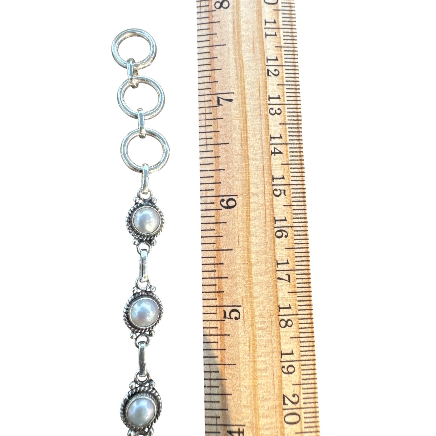Freshwater Pearl Solid 925 Sterling Silver Bracelet