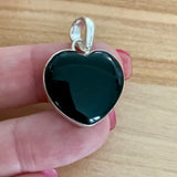 Black Onyx Solid 925 Sterling Silver pendant
