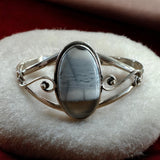 Owyhee Opal Solid 925 Sterling Silver Cuff Bracelet