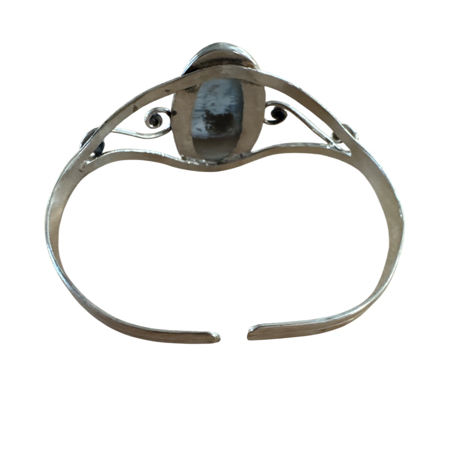 Owyhee Opal Solid 925 Sterling Silver Cuff Bracelet