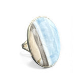 Owyhee Opal Solid 925 Sterling Silver Ring 8