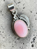 Pink Queen Conch Solid 925 Sterling Silver Pendant