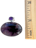 Tripache Amethyst Solid 925 Sterling Silver Pendant