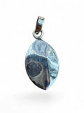 Kingman Turquoise Shadow Box Solid 925 Sterling Silver Pendant
