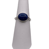 Blue Lapis Solid 925 Sterling Silver Ring