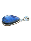 Labradorite Solid 925 Sterling Silver Pendant