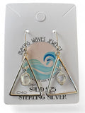 Herkimer Diamond Solid 925 Sterling Silver Earrings