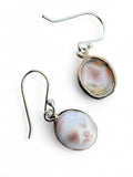 Natrolite Solid 925 Sterling Silver Earrings