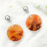Pietersite Solid 925 Sterling Silver post Earrings