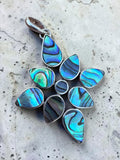 Abalone Solid 925 Sterling Silver Pendant