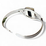 Black Onyx Solid 925 Sterling Silver Cuff Bracelet