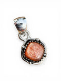 Sunstone Solid 925 Sterling Silver Pendant
