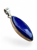 Blue Lapis Solid 925 Sterling Silver Pendant