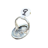 Maligano Jasper Solid 925 Sterling Silver Ring 9