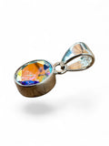 Mercury Mystic Topaz Solid 925 Sterling Silver Pendant
