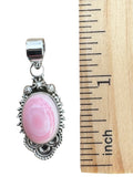 Pink Queen Conch Solid 925 Sterling Silver Pendant