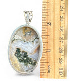 Ocean Jasper Solid 925 Sterling Silver Pendant