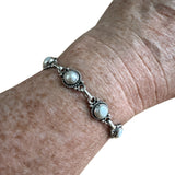 Pearl Solid 925 Sterling Silver Bracelet