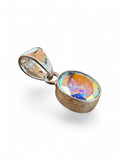 Mercury Mystic Topaz Solid 925 Sterling Silver Pendant