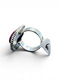 Kingman Purple Mojave Turquoise Solid 925 Sterling Silver Ring 6