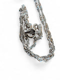 Lavender Quartz Solid 925 Sterling Silver Pendant with chain