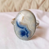 Scheelite Solid 925 Sterling Silver Ring 7.5