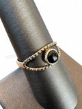 Black Onyx Solid 925 Sterling Silver Ring 8