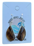Montana Agate Solid 925 Sterling Silver Earrings