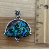 Abalone Solid Sterling Silver Pendant
