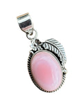 Pink Queen Conch Solid 925 Sterling Silver Pendant