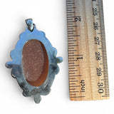 Sunstone Solid 925 Sterling Silver Pendant