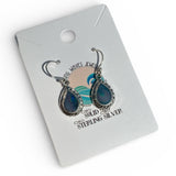 Australian Opal Solid 925 Sterling Silver Earrings