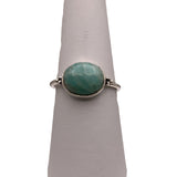 Amazonite Solid 925 Sterling Silver Ring