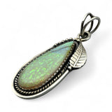 Monarch Opal Solid 925 Sterling Silver Pendant
