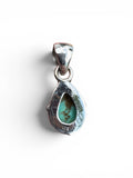 Mojave Turquoise Solid 925 Sterling Silver Pendant