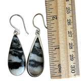 White Buffalo Solid 925 Sterling Silver Earrings