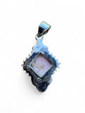 Pink Conch Solid 925 Sterling Silver Pendant