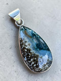 Aztec Lapis Solid 925 Sterling Silver Pendant