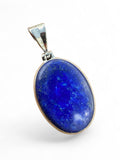 Blue Lapis Solid 925 Sterling Silver Pendant