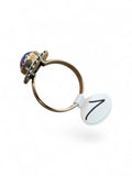 Charoite Solid 925 Sterling Silver Ring 7
