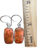 Sponge Coral Solid 925 Sterling Silver Earrings
