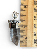 Super Seven Wand Solid 925 Sterling Silver Pendant