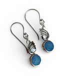 Australian Opal Solid 925 Sterling Silver Earrings