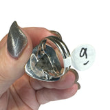 Yooperlite Solid 925 Sterling Silver Ring 9