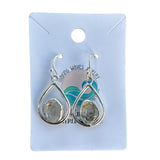 Herkimer Diamond Solid 925 Sterling Silver Earrings