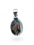 Golden Hills Turquoise Solid 925 Sterling Silver Pendant