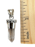RARE Super Seven Solid 925 Sterling Silver Pendant
