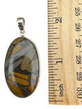 Fruit Jasper Solid 925 Sterling Silver Pendant