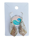 Red Moss Agate Solid 925 Sterling Silver Earrings